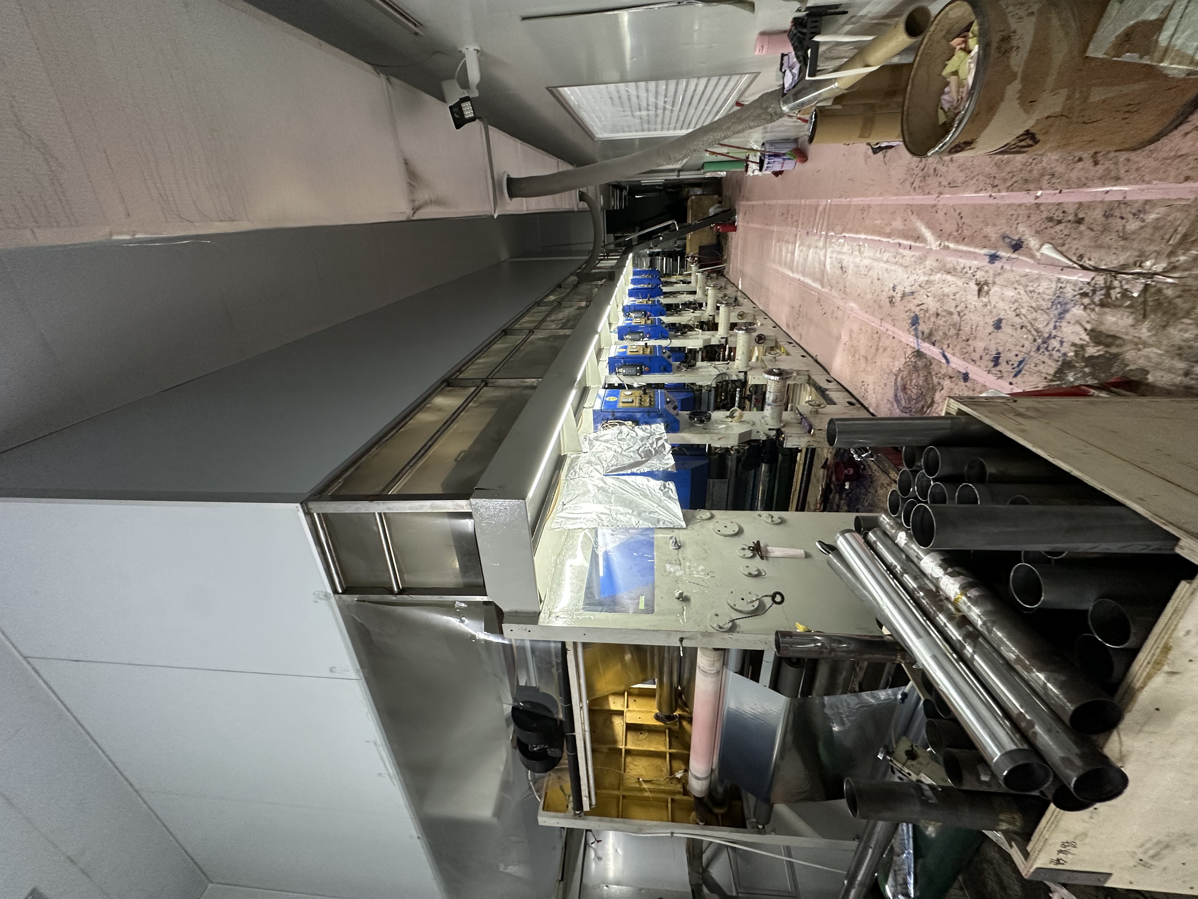 Original photo of the production area and machinery